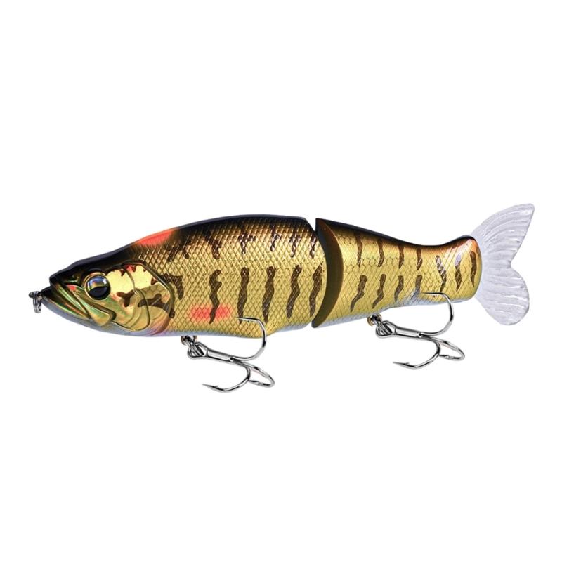 Swimming Lures Multi Jointed Swimbait with Treble Hook 32g 135mm Fishing Lure Artificial Hard Baits
