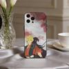 H-Hell P-Paradise Jigokuraku Custodia per Telefono Per iPhone 17pro, 16,15,14,13,12,11 X XR Plus, Altri Cover Morbida Nera