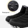 Winter Men's Waterproof Snow Boots High-top  Warm Plush Shoes Outdoor Cotton Shoes