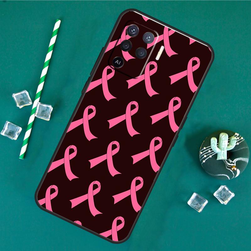 

Girl Breast Cancer Pink Ribbon Case For Oppo A40 A60 A80 A16 A76 A96 A18 A38 A58 A78 A98 A91 A15 A17 A74 A94 A54 A57S Cover OPPO A60 5G