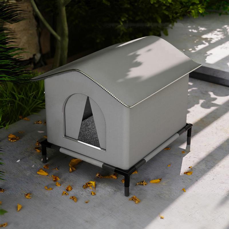 Indoor /Outdoor Waterproof Warm Cat Dog House, Winter Outdoor Stray Pet Cave Bed, Foldable Small Dog Puppy Sleeping Bag