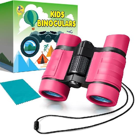 Kids Binoculars for Ages 3-12, Outdoor Exploration Toys - Perfect for Bird Watching, Camping, and Outdoor Activities