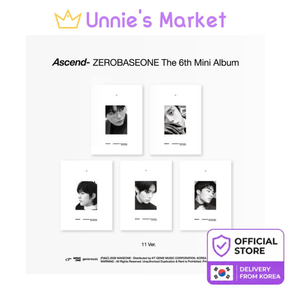

[Предзаказ] ZEROBASEONE 6-й мини-альбом [Ascend-] 11 вер.. + Бесплатный подарок Random ver. 1EA