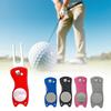 Golf Divot Reparaturwerkzeug Edelstahl Faltbar Grün Gabelwerkzeug Golfzubehör Männer Frauen Golfer Enthusiasten Geschenk