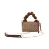 COACH clutch bag [Customized bag] 19 Bear hugging clouds, Ding Duo, plush doll, bear decoration, fashionable and versatile, simple bear hugging clouds
