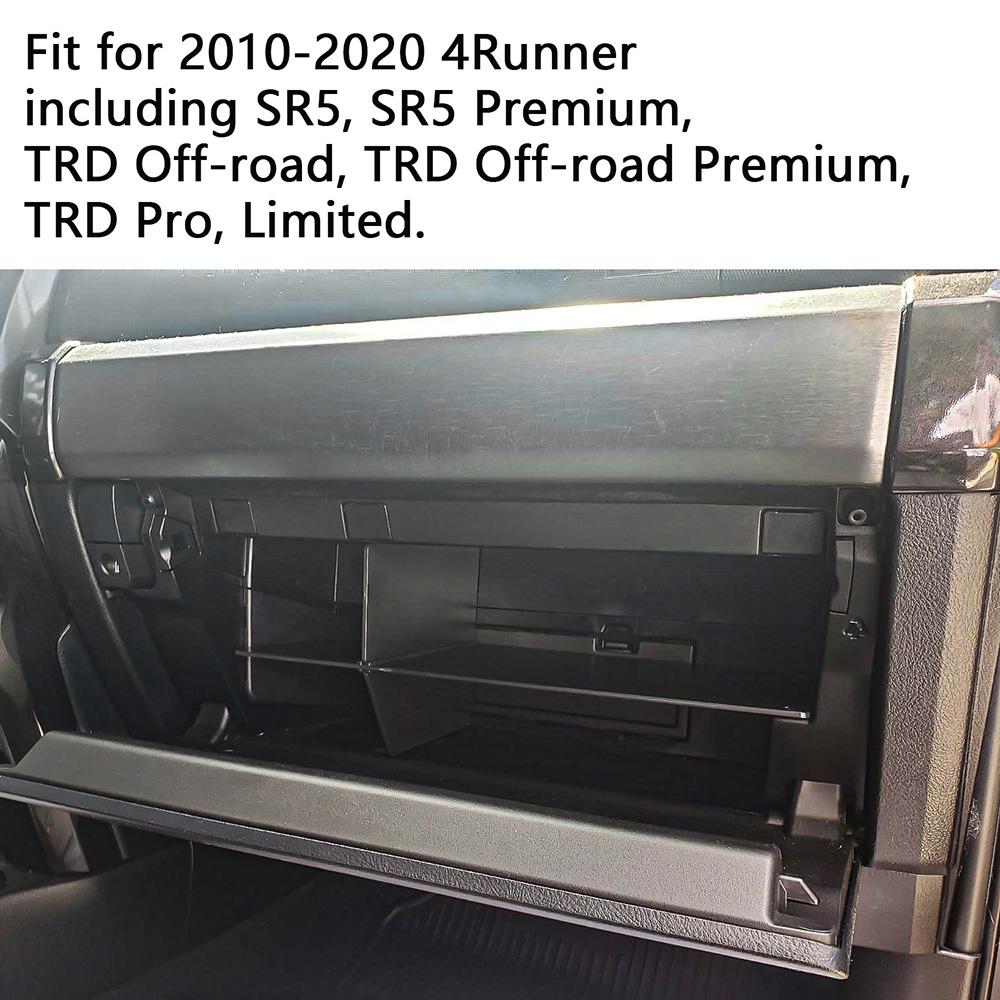 SixthSmoy Glove Box Dividers Organizer for Toyota 4Runner Insert Box Storage Car Interior Accessories