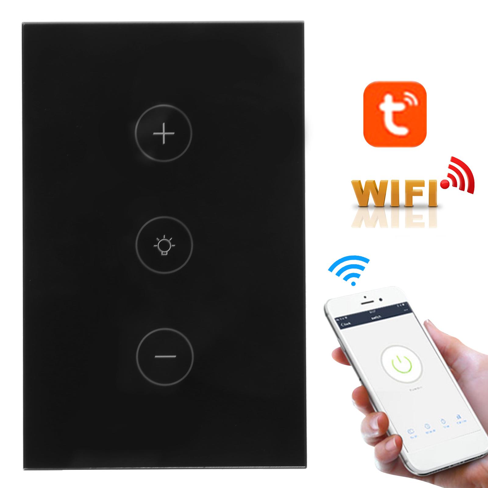 

Intelligent Touch Dimmer WIFI Wireless APP Voice Remote Control Timing for