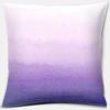 Purple Geometric Flower Text Printing Series Pattern Pillowcase Square Pillowcase Home Office Decoration Pillowcase