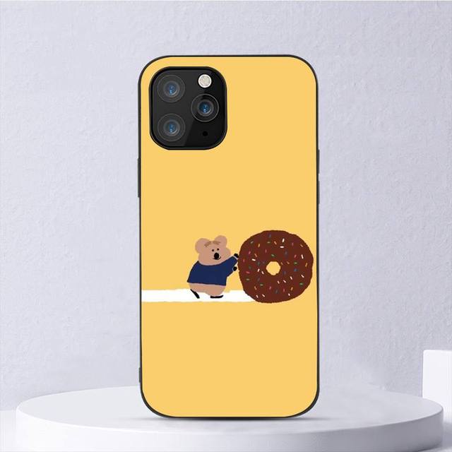 

Корейский чехол для телефона Koala Dinotaeng для Iphone 11 12 Mini 13 14 Pro Xs Max X 8 7 6s Plus 5 Se Xr Shell iPhone11PRO