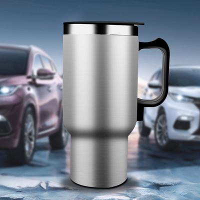 500ML 12V Auto Fahrzeug Heizung Edelstahl Wasserbecher Kessel Kaffee