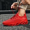 Scarpe sportive casual in tessuto leggero e alla moda da uomo taglie forti, taglia 39-45