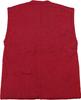 Authentic padded happi sleeveless Patchwork C free size Made in Japan [Yoshiwaka] Kurume-made coat, poncho! (red tones) Men's