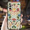 Custodia William Morris Per Samsung Galaxy A54 A34 A24 A14 A12 A32 A52 A51 A71 A50 A70 A13 A33 A53 A52S Cover