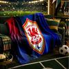 Football Club Cardiff Throws Blanket Flannel Blankets Plush for Couch Bed Gifts for Men Women Travel Picnic Blanket Christmas Fan Gifts