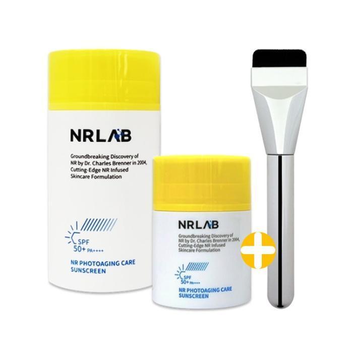 

NRLAB Sunscreen Photoaging Large Capacity Sunscreen 80ml+30ml+Adhesive Brush (42241920)