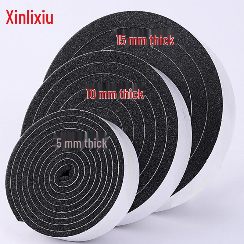 Black Self-Adhesive Fire Retardant Foam Tape