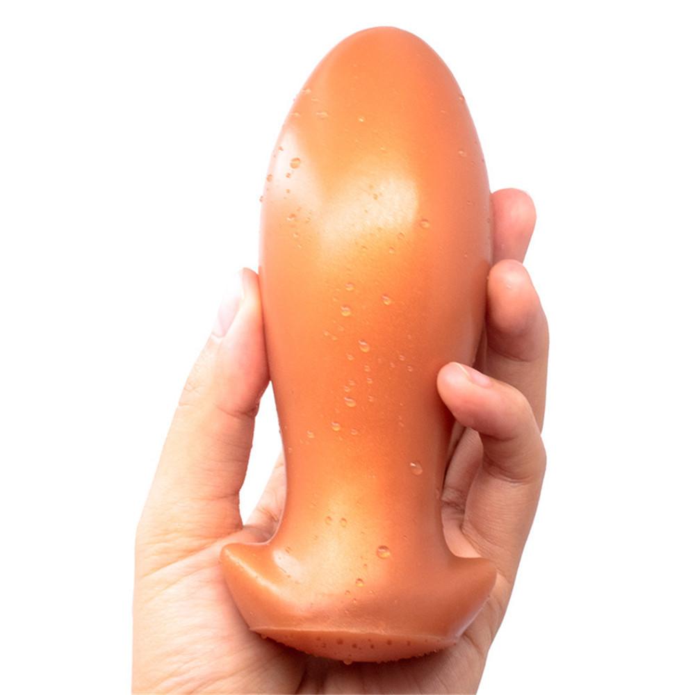 Large Dragon Egg Vestibule Set for Men and Women's Masturbation Set Liquid Silicone Fun Expanding and Stuffing Adult Products