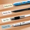 Waterproof Self-Adhesive Name Labels Stickers School Office Home Organization, Writable DIY Classification Tags Jars Notebooks Decor
