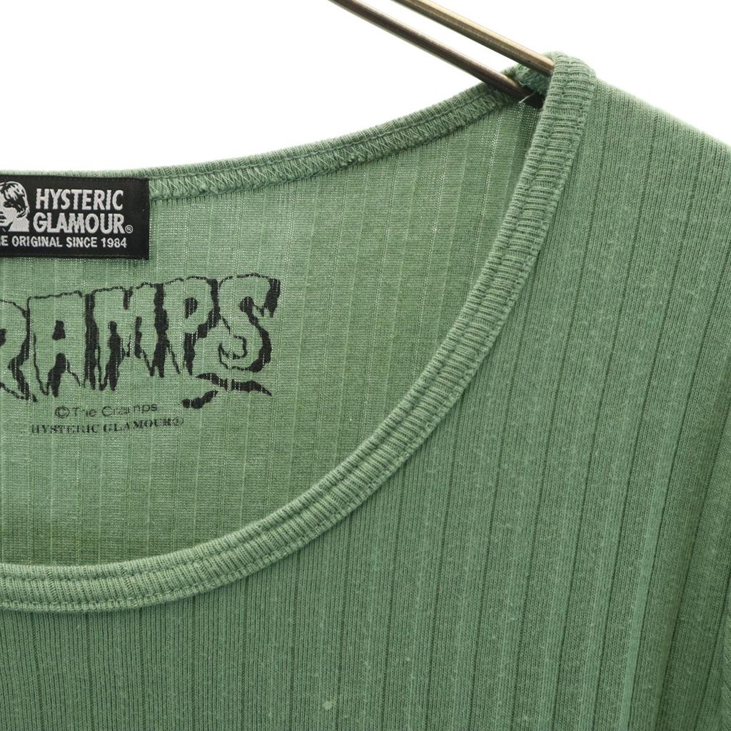 HYSTERIC GLAMOUR THE CRAMPS collaboration made in Japan Short sleeve T-shirt Women Used