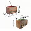 Creative Vintage Radio Planter Retro Succulent Flower Pot Gift Radio TV Potted Plant  Home Decor