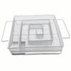 Premium Stainless Steel Round Smoker Tray For Charcoal Barbecue With Versatile Functions
