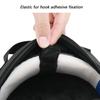 Headphone Carrying Case Organiser Bag with Zippered Pocket for Charging Cable Accessories Storage Black