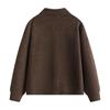 Unisex Wool Knit Cardigan Sweater