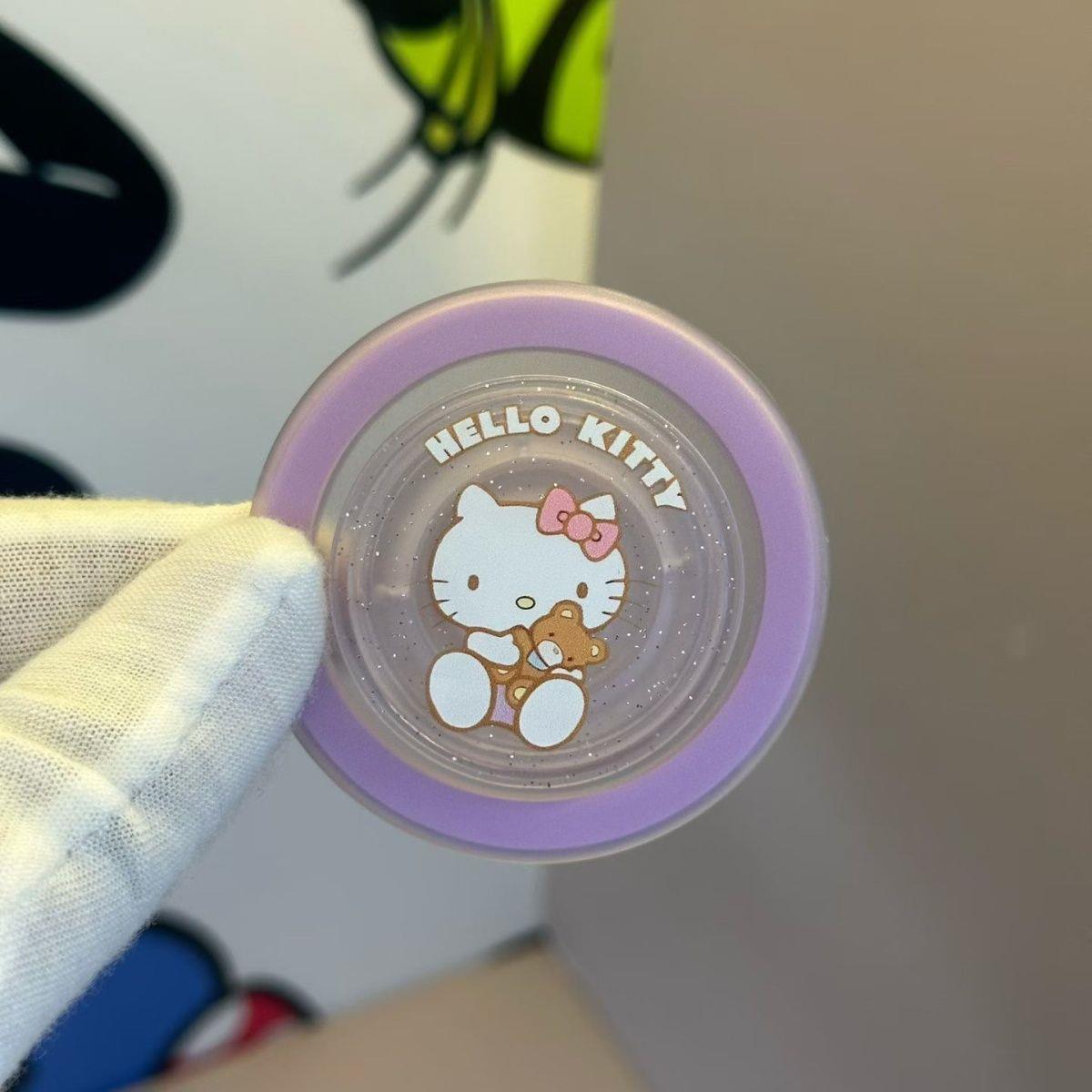

Hello Kitty Daydreaming Notebook PopSocket - Magnetic Suction Cup Stand with Air Cushion Cap