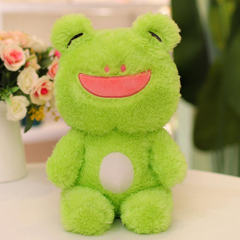 Animal Adorable Plush Toy Collection Cute Frog Stuffed Doll Soft Cuddle Pillow