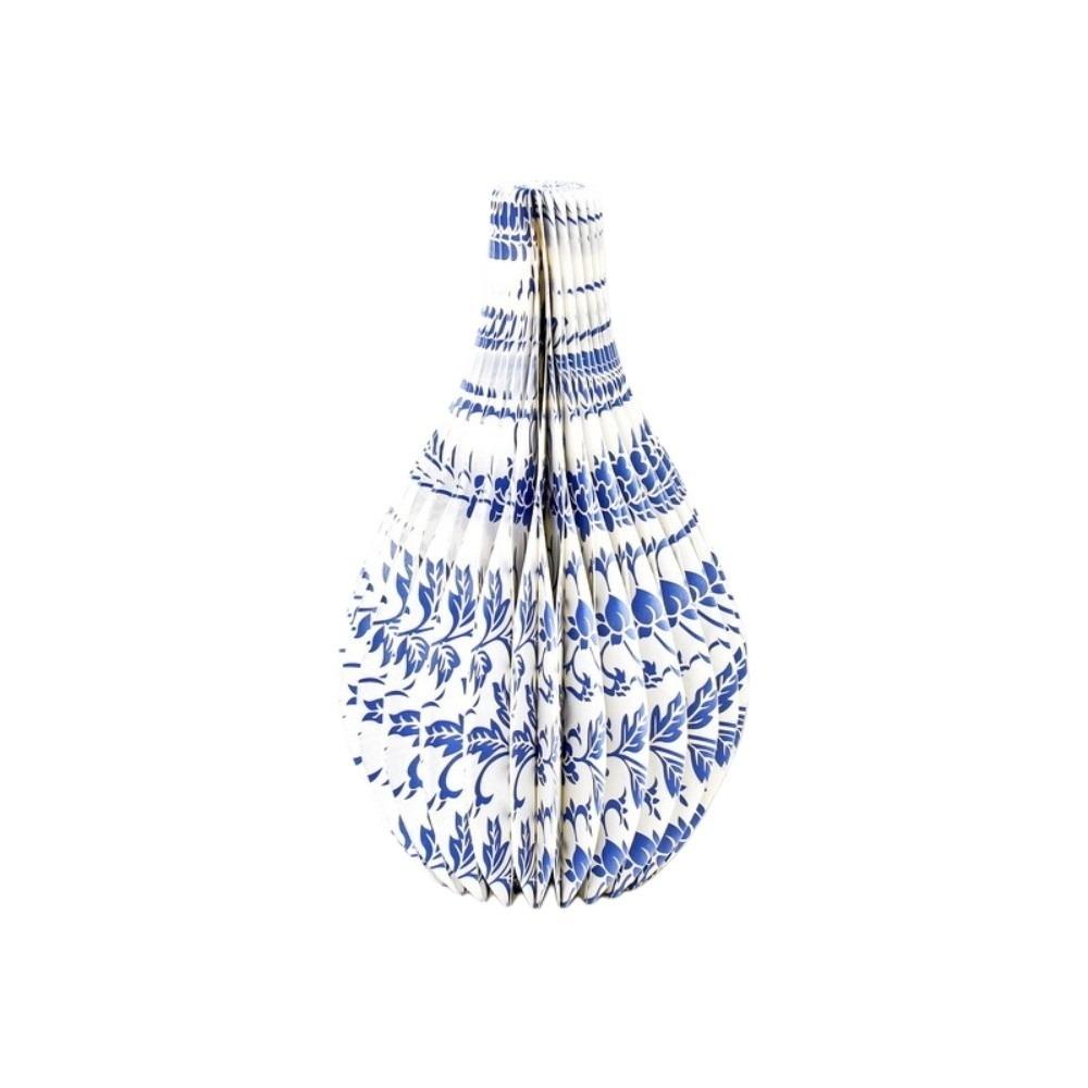 Handgefertigte Wabenpapier-Vase Dekorative Tischdeko Wohnzimmer
