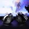 KZ Castor Monitor Dual Dynamic Driver Headphones with 4 Tuning HiFi Noise Cancelling Wired Stereo Sound Clarity for Audio Engineers and Musicians