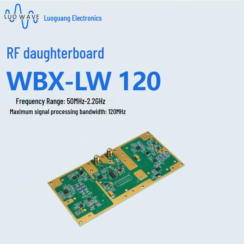 

WBX-LW 120MHz RF Daughterboard