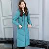 New Winter Coat Women's Long Loose Korean Version of Over-the-knee Cotton-padded Jacket Plus Fertilizer Plus Size Cotton-padded Jacket Coat