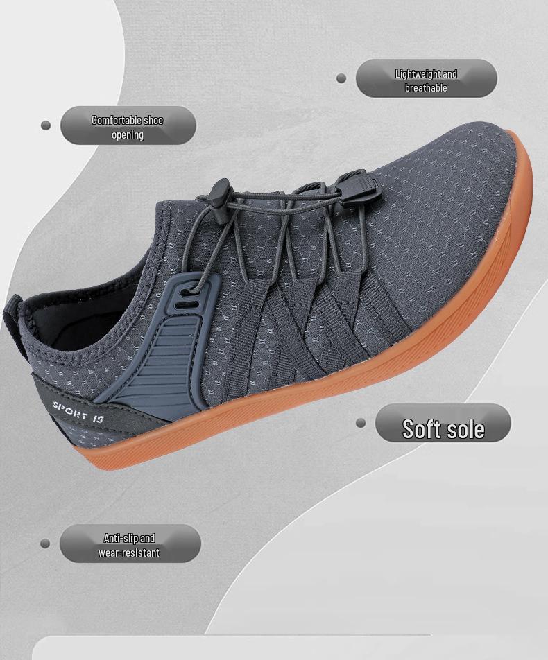 2025 Summer Comfortable Indoor Wide Toe Fitness & Yoga Shoes - Breathable for Running & Cycling