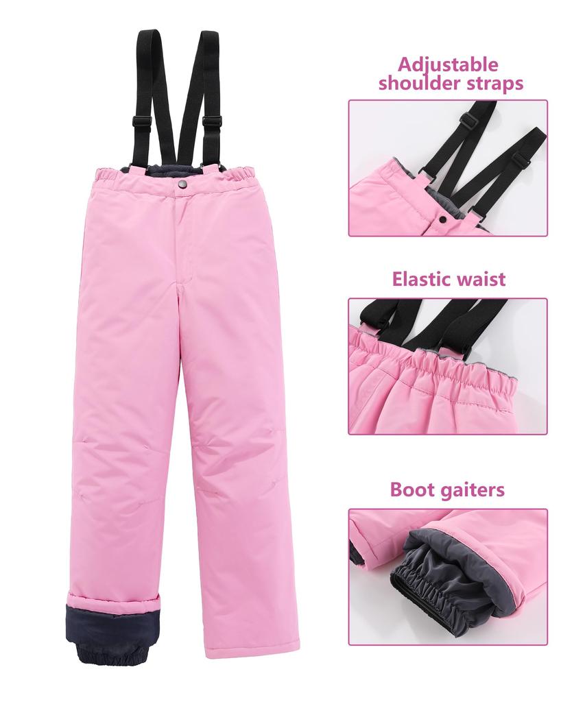 M2C Snowwear Ski Wear Snowboard Down Jacket and Perfect for Snow Palette Size 150 Kids' Set, Wear, Girls' Pants, 2-Piece Set, Play,