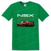 NSX Car Graphic Vintage Racing Art T Shirt for Auto Enthusiasts Cool Tee