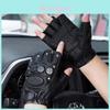 Special Forces Men Leather Half Finger Gloves For Outdoor Fitness And Tactical Use