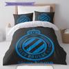 Club Brugge KV Custom Name Pattern Bedding,Quilt Set Quilt Cover Pillowcase Home Birthday Gift(1 * Duvet Cover + 2 * Pillowcase, Without Core)