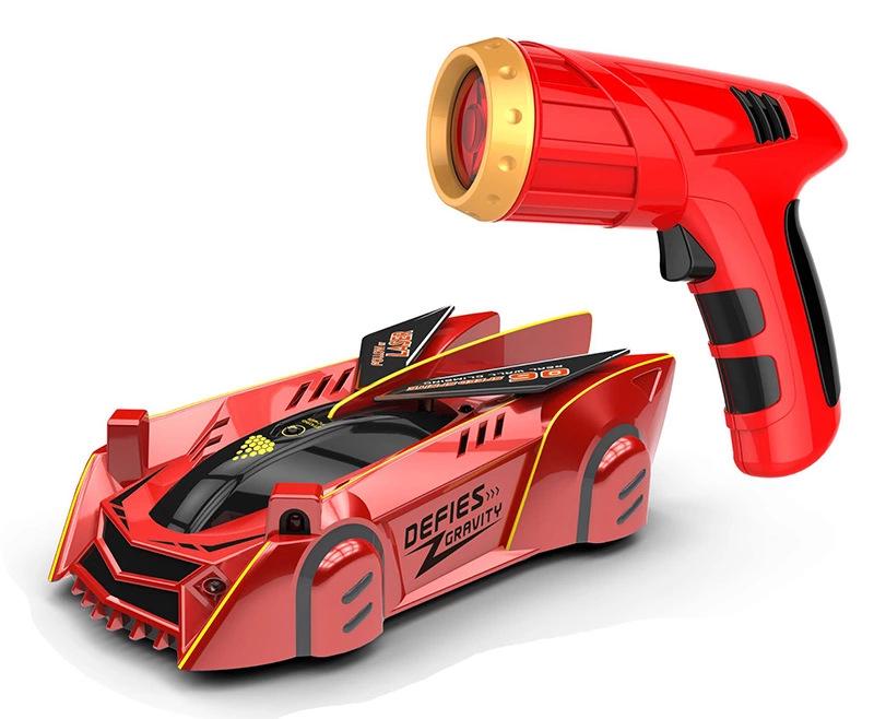 Remote Control Infrared Wall Climbing Car for Kids - Four-Wheel Drive Stunt Toy