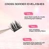 Natural Soft Segmented DIY Cluster Lashes - Large Volume Set, Synthetic Fiber for Effortless Individual Application
