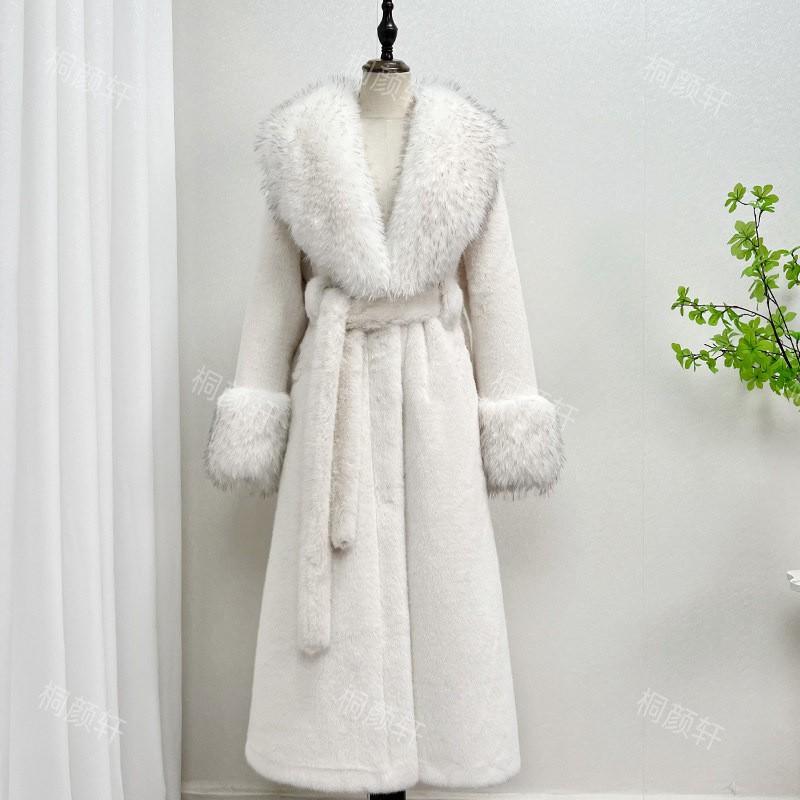 Womens Faux Fur Coat 2025 Winter