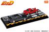 InterAllied Initial D Set Toru Suetsugu Roadster Atsuro Kawai Skyline Completed Model Modeler's 1/64 Vol. 11 (NA6CE) & (ER34) (MD64211)