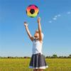 Inflatable Soccer Ball PVC Playthings Rainbow Football Beach Rainbow Balls Inflatable Football Toy