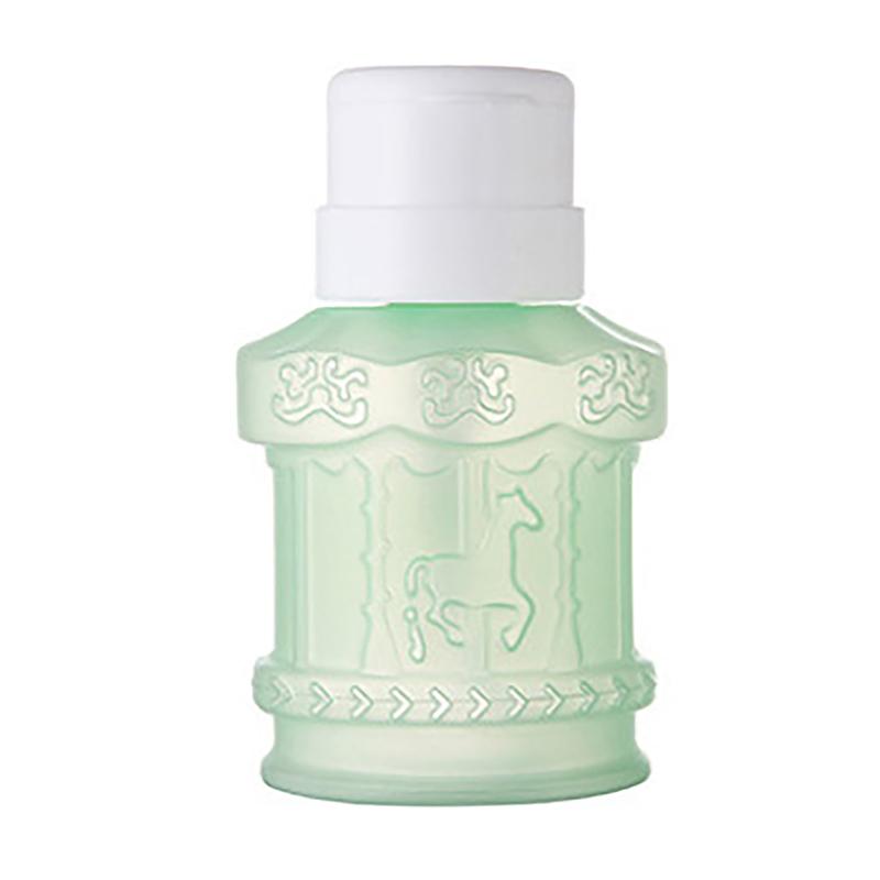 

200 мл пустой дозатор для жидкого УФ-геля для ногтей, лак для ногтей, чистый ацетоновый флакон для снятия лака светло-зеленый