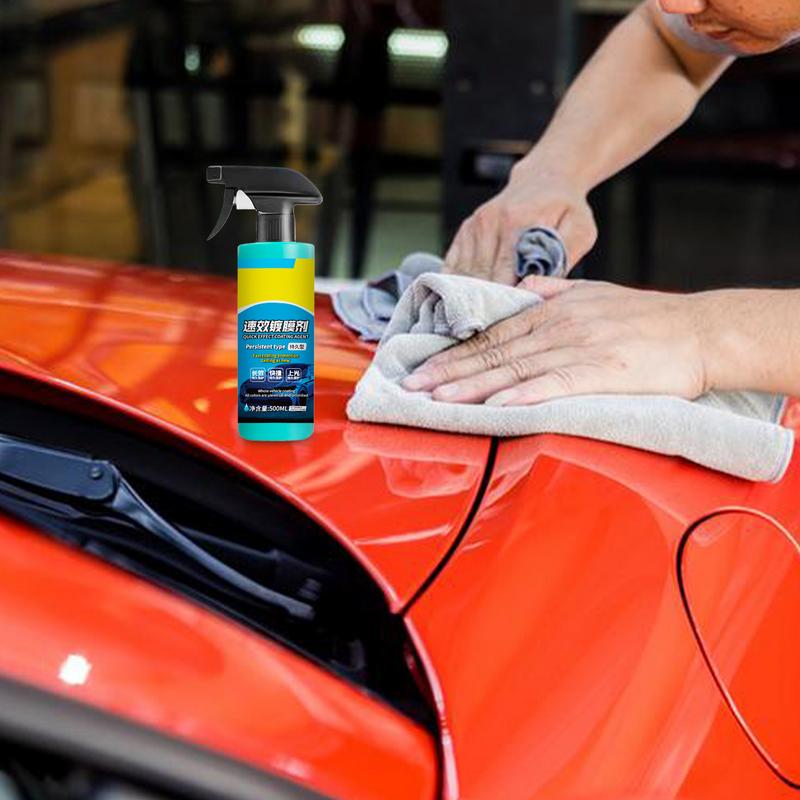 Car Coating Agent Car Paint Restorer High-Gloss 500ml UV-Protection Hydrophobic Wax Polishing Liquid For Exterior Detailing