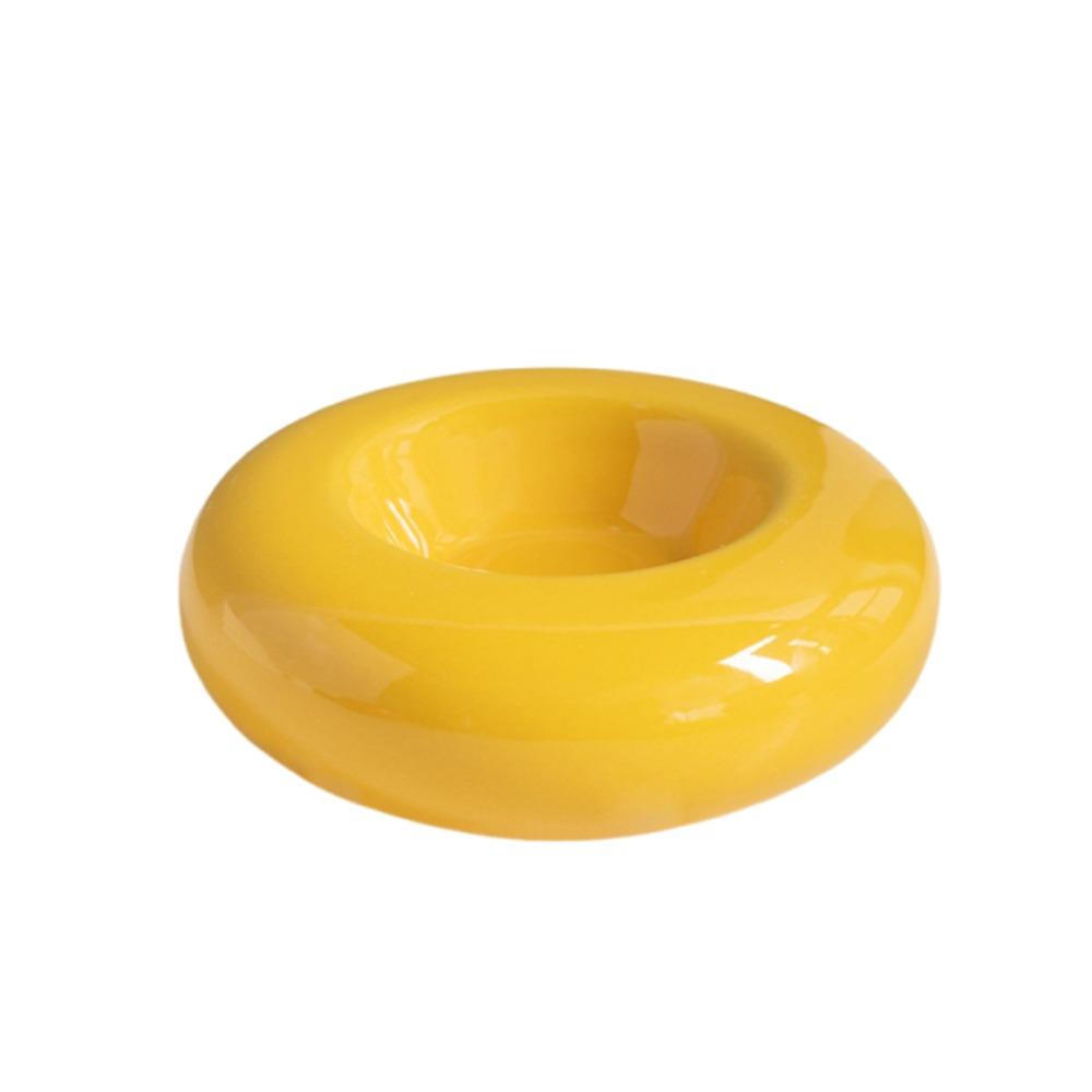 Ceramic Pet Food Basin Anti Slip Pet Feeder Dish Universal Pet Water Feeder Container Pet Supplies