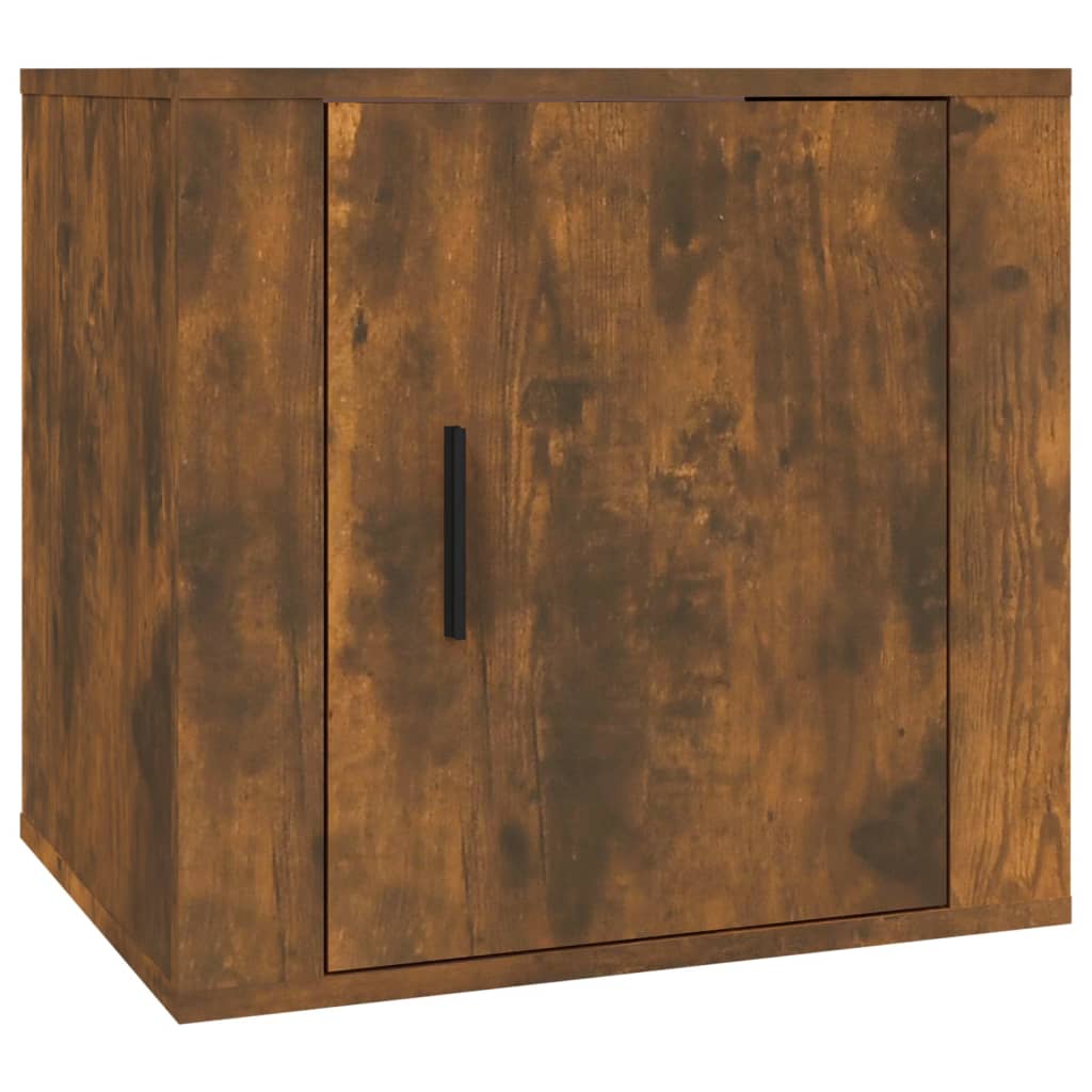 Nightstand Smoked Oak 50x39x47 cm