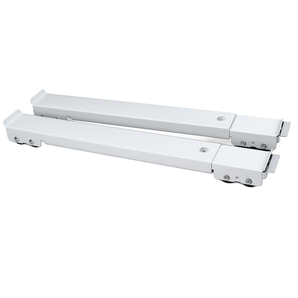 2 stücke Waschmaschine Mobile Roller Ausziehbare Eisen Weiß 16 Räder Geräuscharm Hohe Tragkraft mit