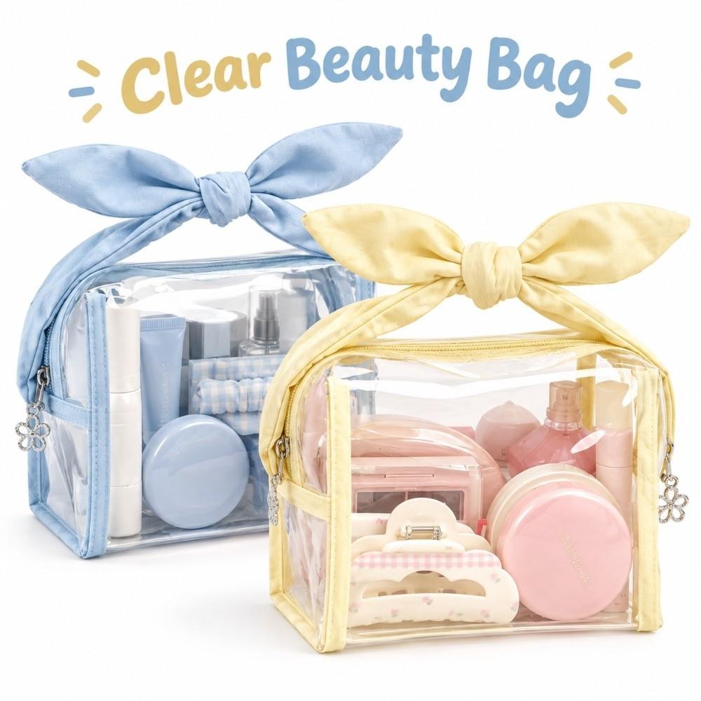 PVC Makeup Bag Transparent Wash Bag New Toiletry Storage Bag  Bathroom