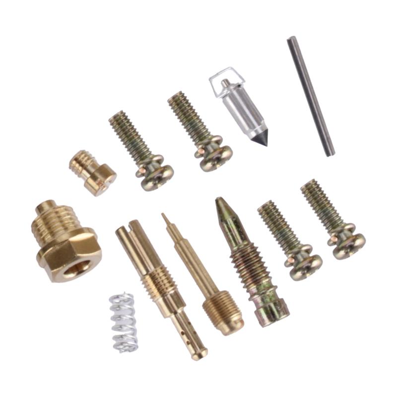 2 Sets Motorcycle Carburetor Repair Kit Diaphragm Float Cut-off Valve Fit for Honda Shadow VT1100 VT 1100